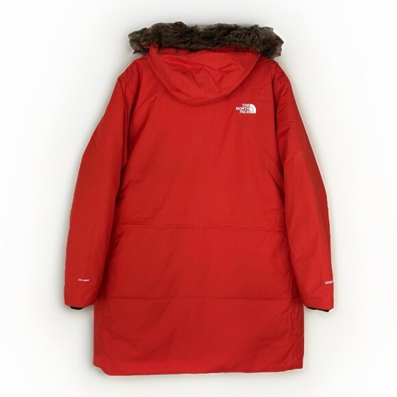 The North Face Women Arctic Parka Down Coat 600 Fill Fiery Red Plus Sz 2XL NWT - Picture 3 of 14